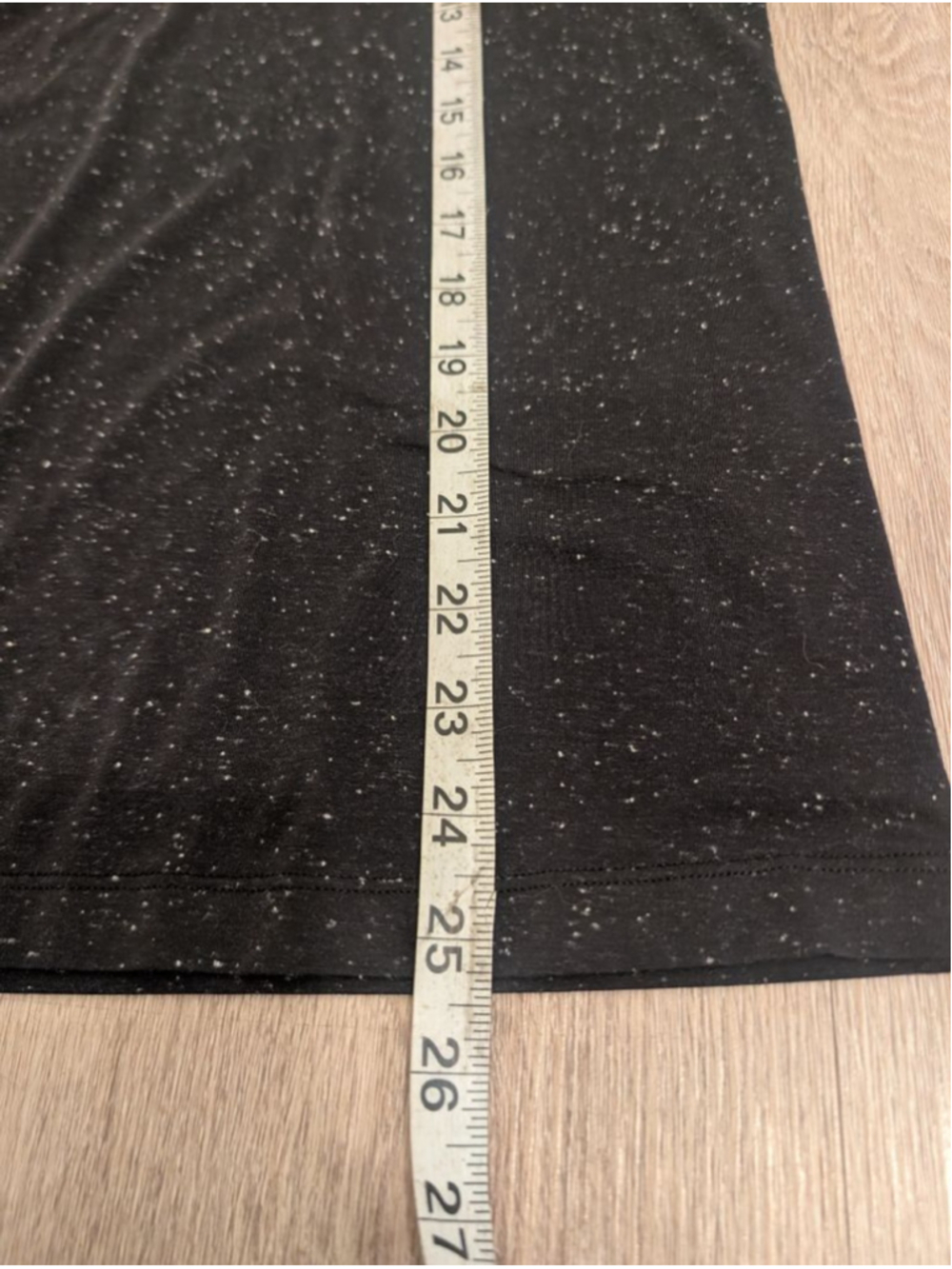 Lululemon Black White Speckled Athletic M All Yours Short Sleeve Tee Shirt - Picture 7 of 7